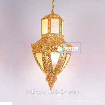 Lustre luxueux de cristal d&#39;Eypte marocain allumant l&#39;éclairage du Moyen-Orient